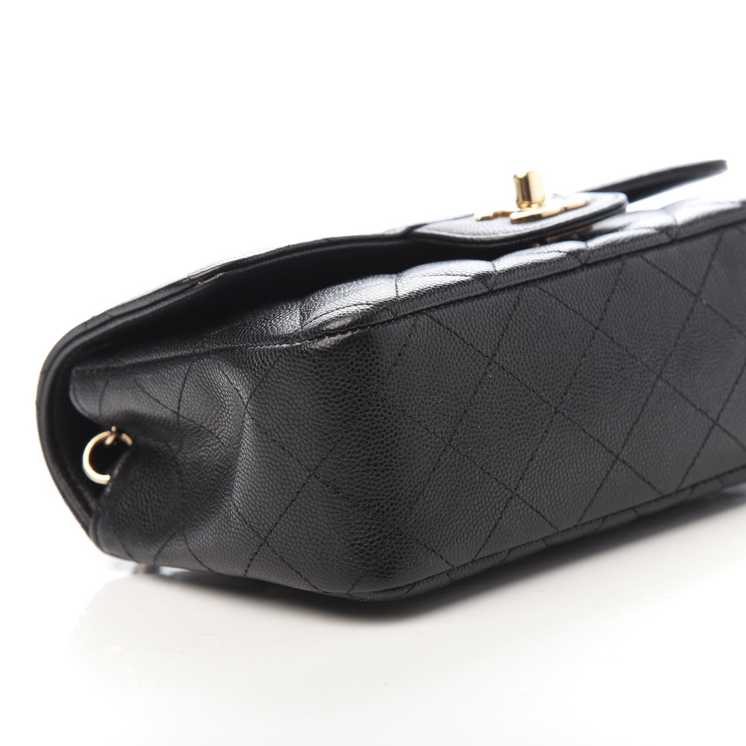 Chanel Caviar Quilted Mini Rectangular Flap Black 8 of 10