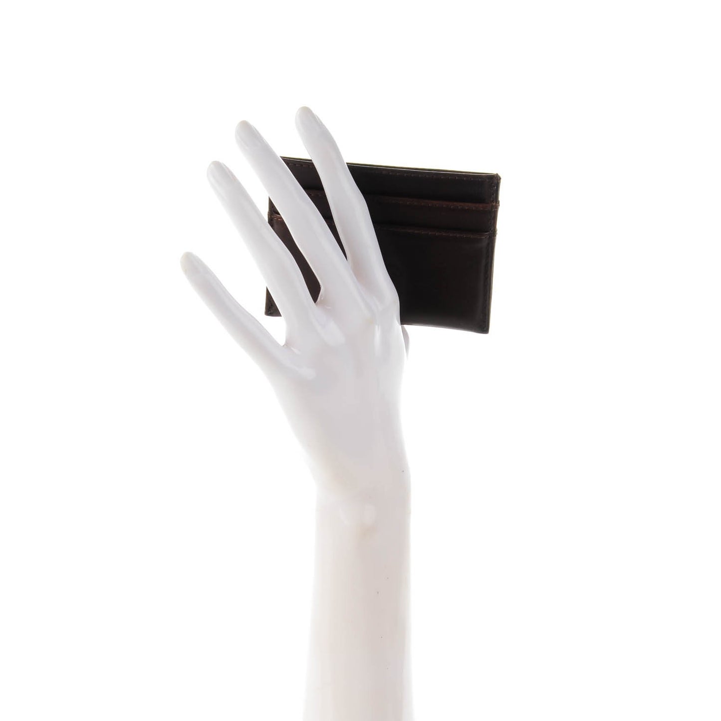 Calfskin Timeless CC Card Holder Brown