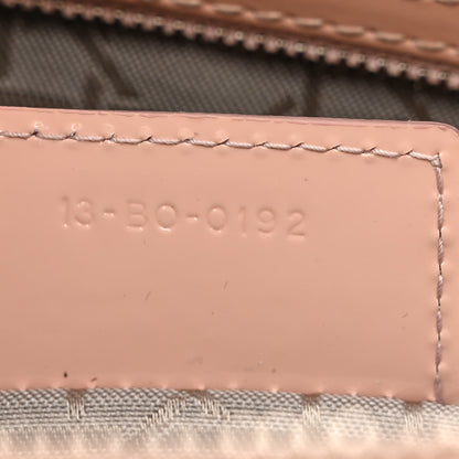 Christian Dior Patent Cannage Large Lady Dior Light Pink 7 of 16