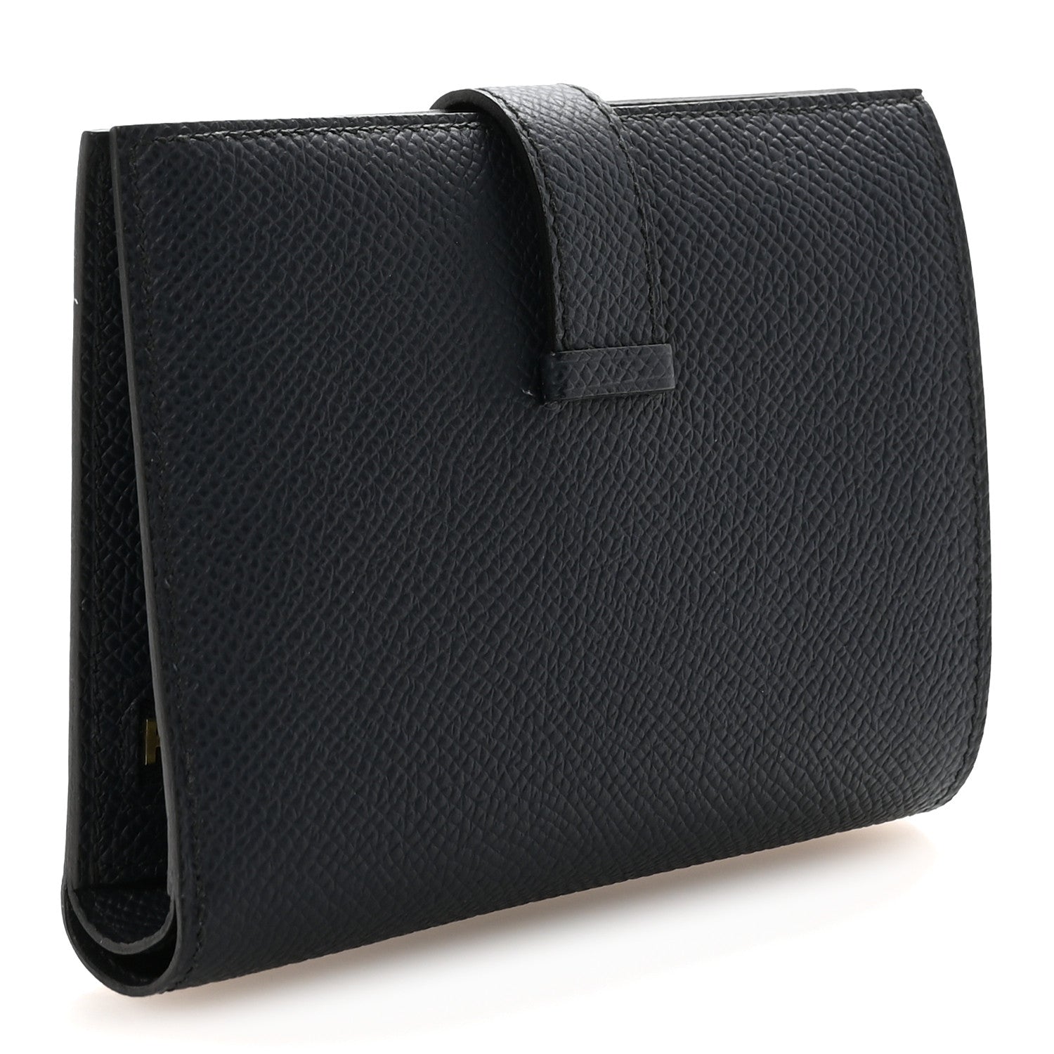 Hermes Epsom Bearn Compact Wallet Bleu Indigo 3 of 7