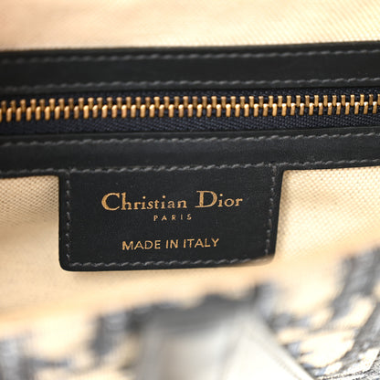 Christian Dior Oblique Saddle Bag Blue 6 of 12