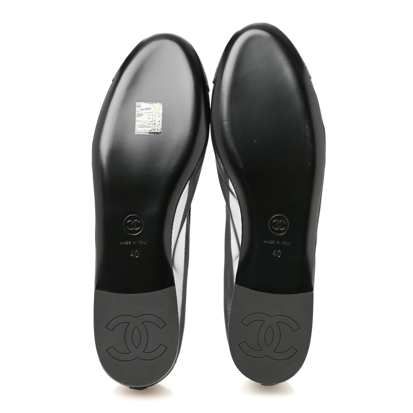 Mesh CC Ballerina Flats 40 Black