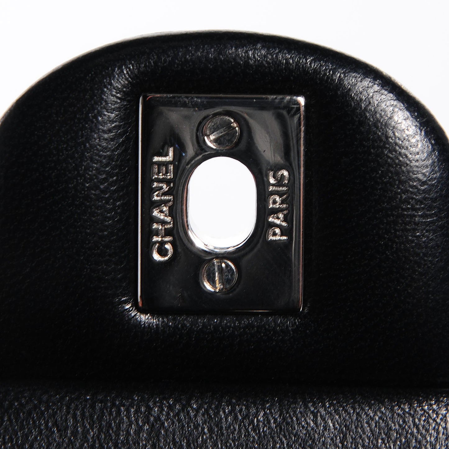 Lambskin Quilted Mini Flap Black