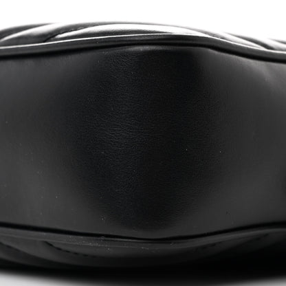 Saint Laurent Calfskin Matelasse Monogram Lou Camera Bag Black 10 of 11