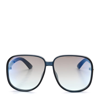 Christian Dior Transparent Acetate D-Doll Sunglasses Blue 2 of 7