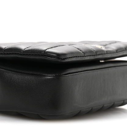 Burberry Lambskin Quilted Mini Lola Bag Black 8 of 11