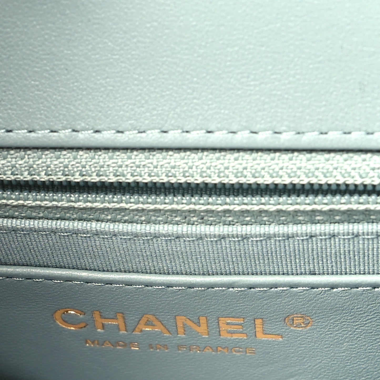 Lambskin Quilted Casino Chips Small Flap Grey