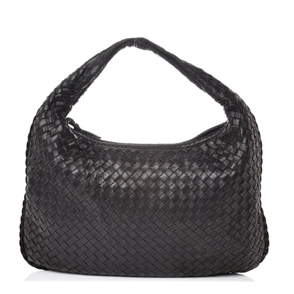 Bottega Veneta Nappa Intrecciato Medium Veneta Hobo Black 1 of 9