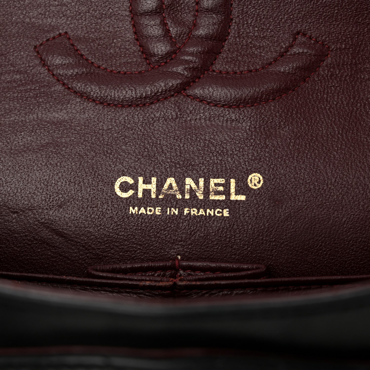 Chanel Lambskin Quilted Medium Double Flap Black 6 of 12