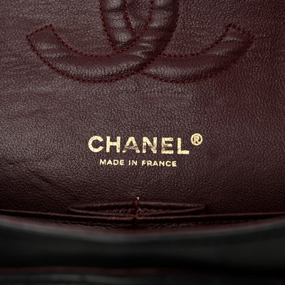 Chanel Lambskin Quilted Medium Double Flap Black 6 of 12