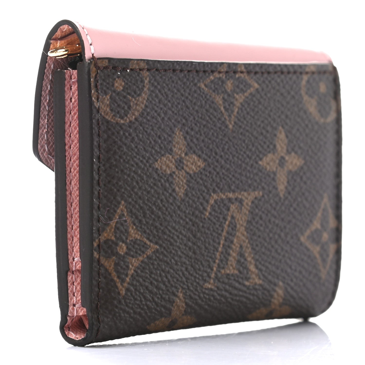 Louis Vuitton Monogram Zoe Wallet Rose Ballerine 2 of 6