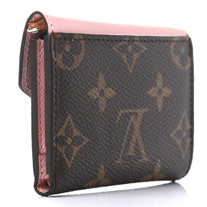 Louis Vuitton Monogram Zoe Wallet Rose Ballerine 2 of 6