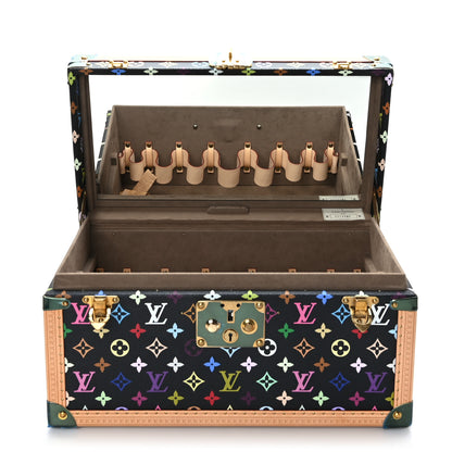 Louis Vuitton Monogram Multicolor Boite Bouteilles et Glace Beauty Train Case Black 4 of 12