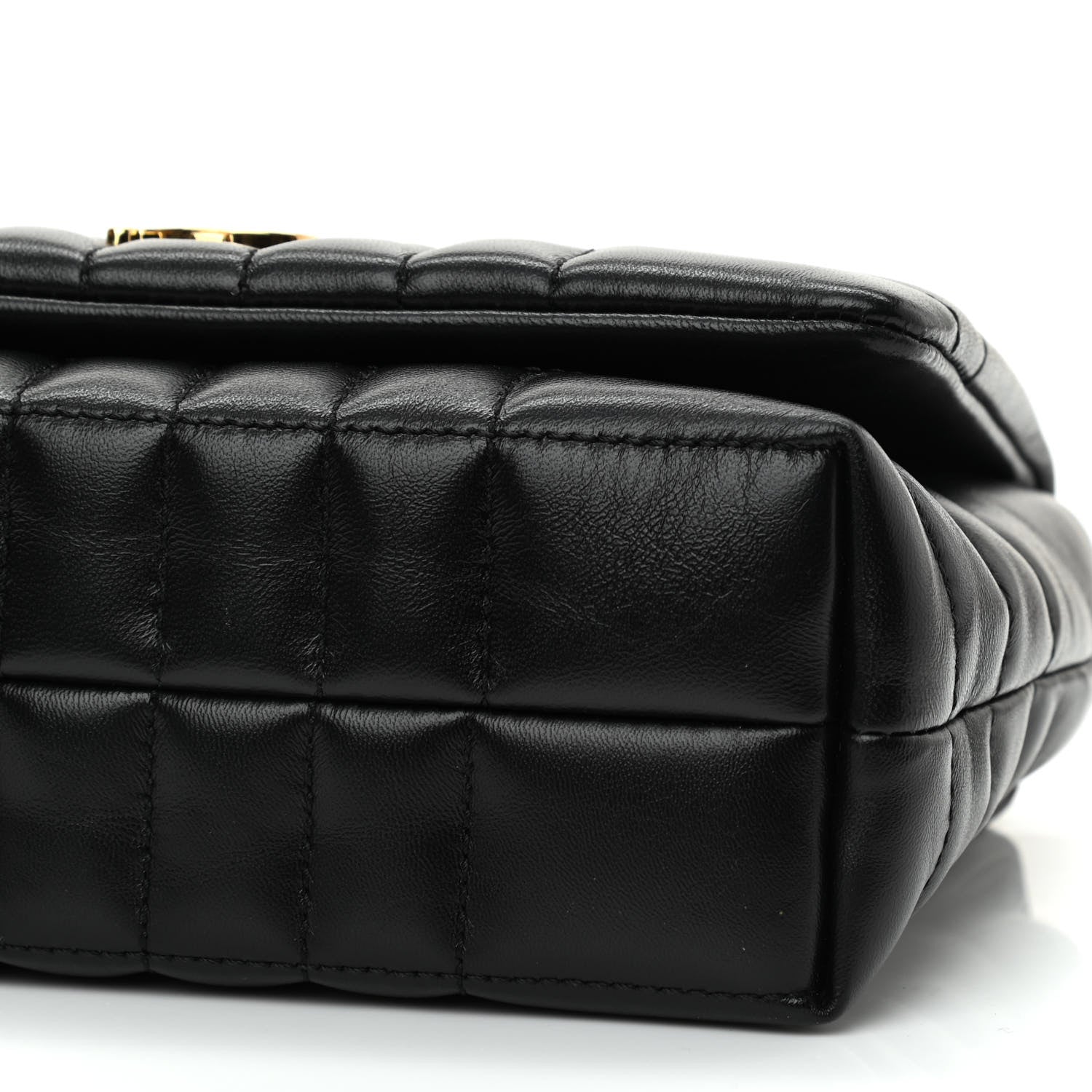 Burberry Lambskin Quilted Mini Lola Bag Black 8 of 8
