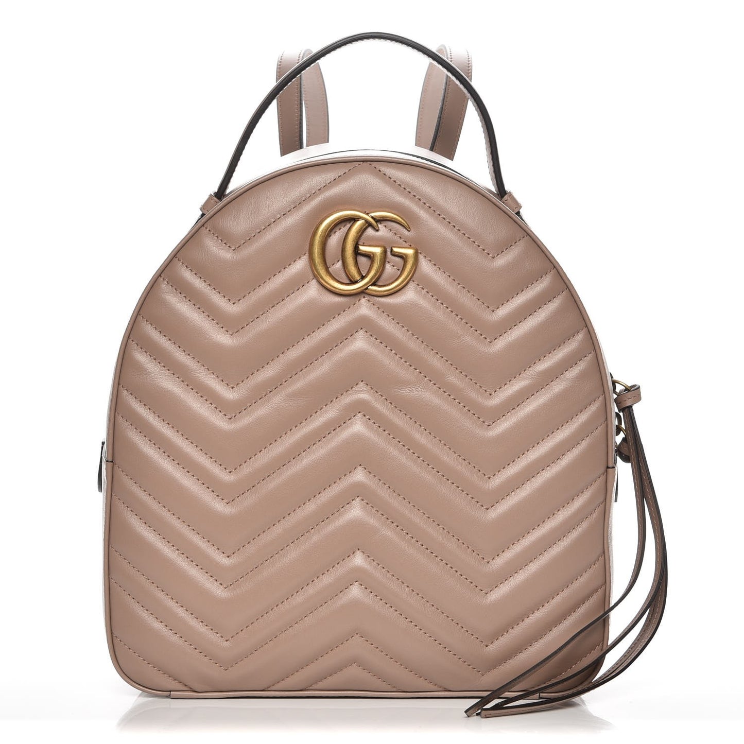 Calfskin Matelasse GG Marmont Backpack Porcelain Rose