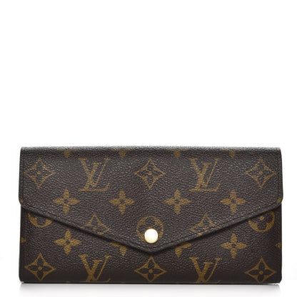 Louis Vuitton Monogram Sarah Wallet NM 1 of 7