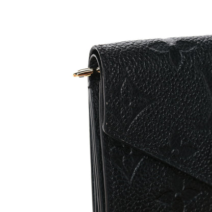 Louis Vuitton Empreinte Zoe Wallet Black 9 of 11