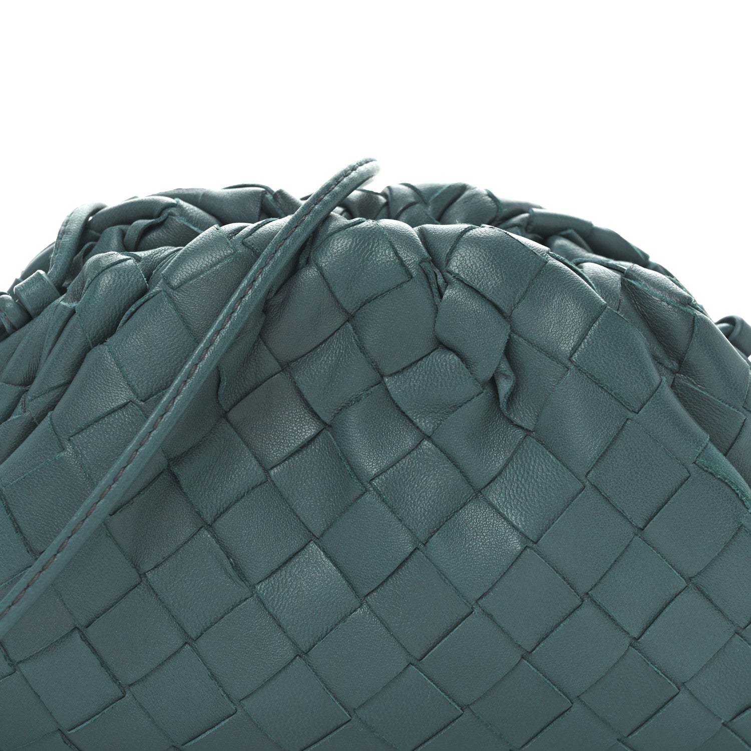 Bottega Veneta Nappa Intrecciato The Mini Pouch Mallard 9 of 11