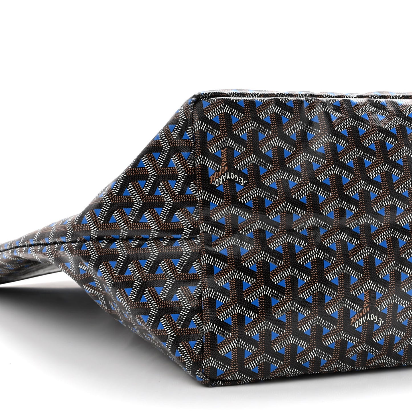 Goyardine Saint Louis Claire Voie GM Black Sky Blue