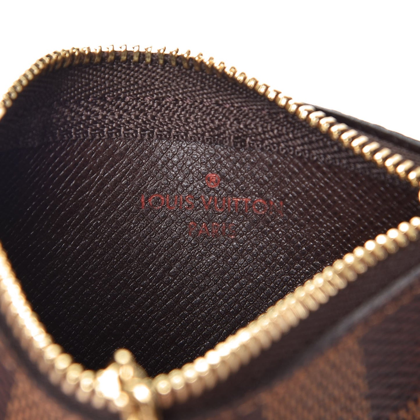 Damier Ebene Key Pouch