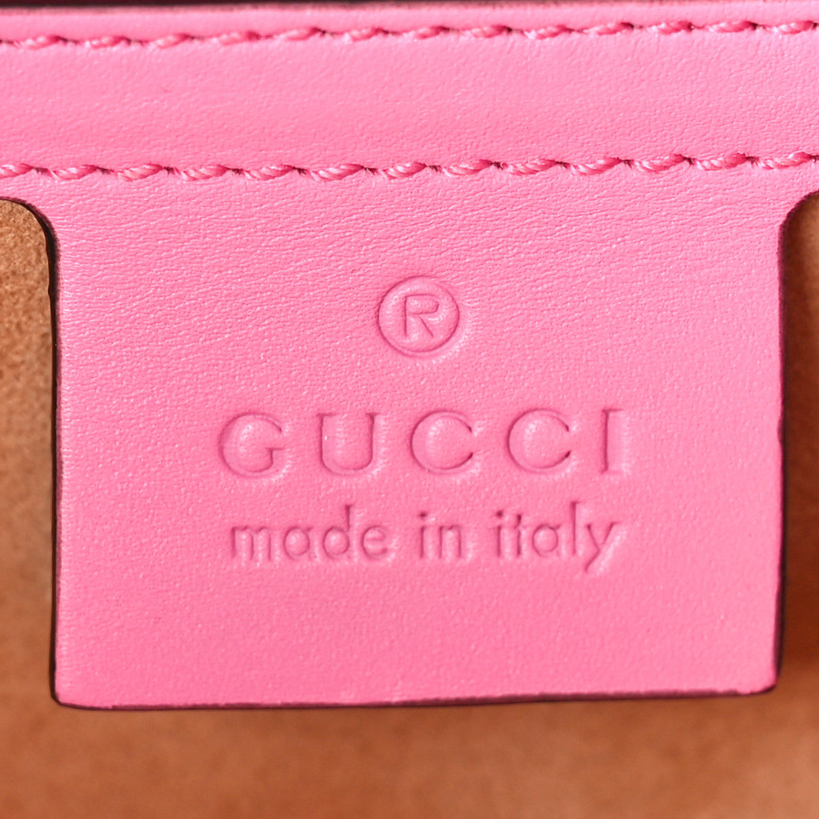 Gucci Vitello Fontanella Web Medium Sylvie Top Handle Bag Pink Tropical Flower 6 of 11