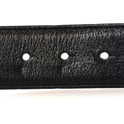 Versace Textured Calfskin 4cm La Medusa 100 40 Belt 100 40 Black 3 of 6
