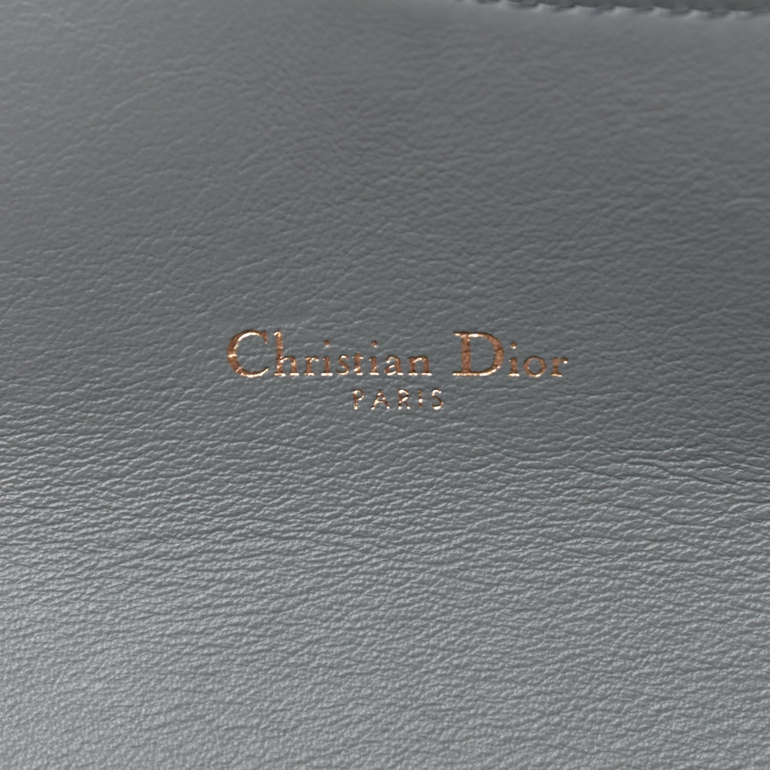 Christian Dior Oblique Saddle Chain Long Wallet Grey 8 of 10