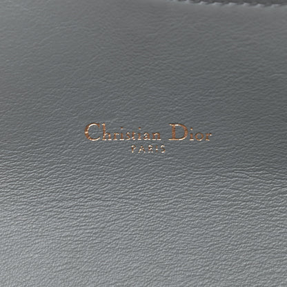 Christian Dior Oblique Saddle Chain Long Wallet Grey 8 of 10