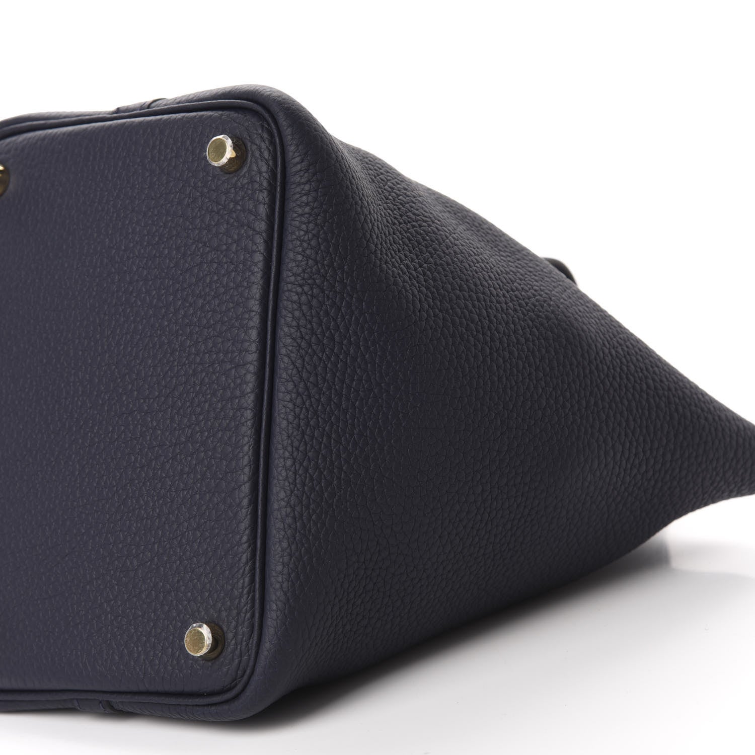 Hermes Taurillon Clemence Picotin Lock 18 PM Bleu Nuit 8 of 11