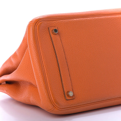 Hermes Togo Birkin 35 Orange 6 of 9