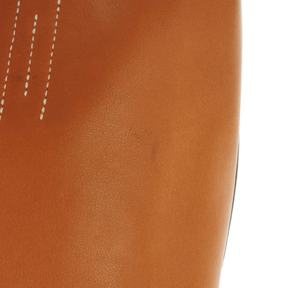 Hermes Sikkim Double Sens 30 Reversible Tote Soufre Cannelle 10 of 10