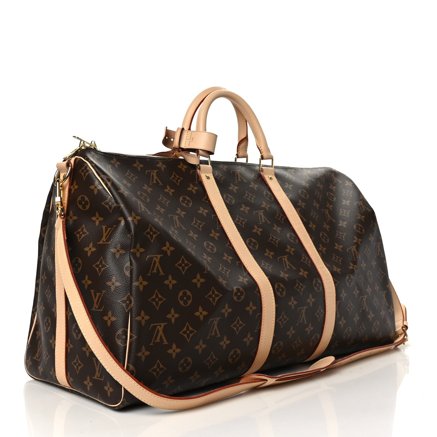 Louis Vuitton Monogram Keepall Bandouliere 55 3 of 10