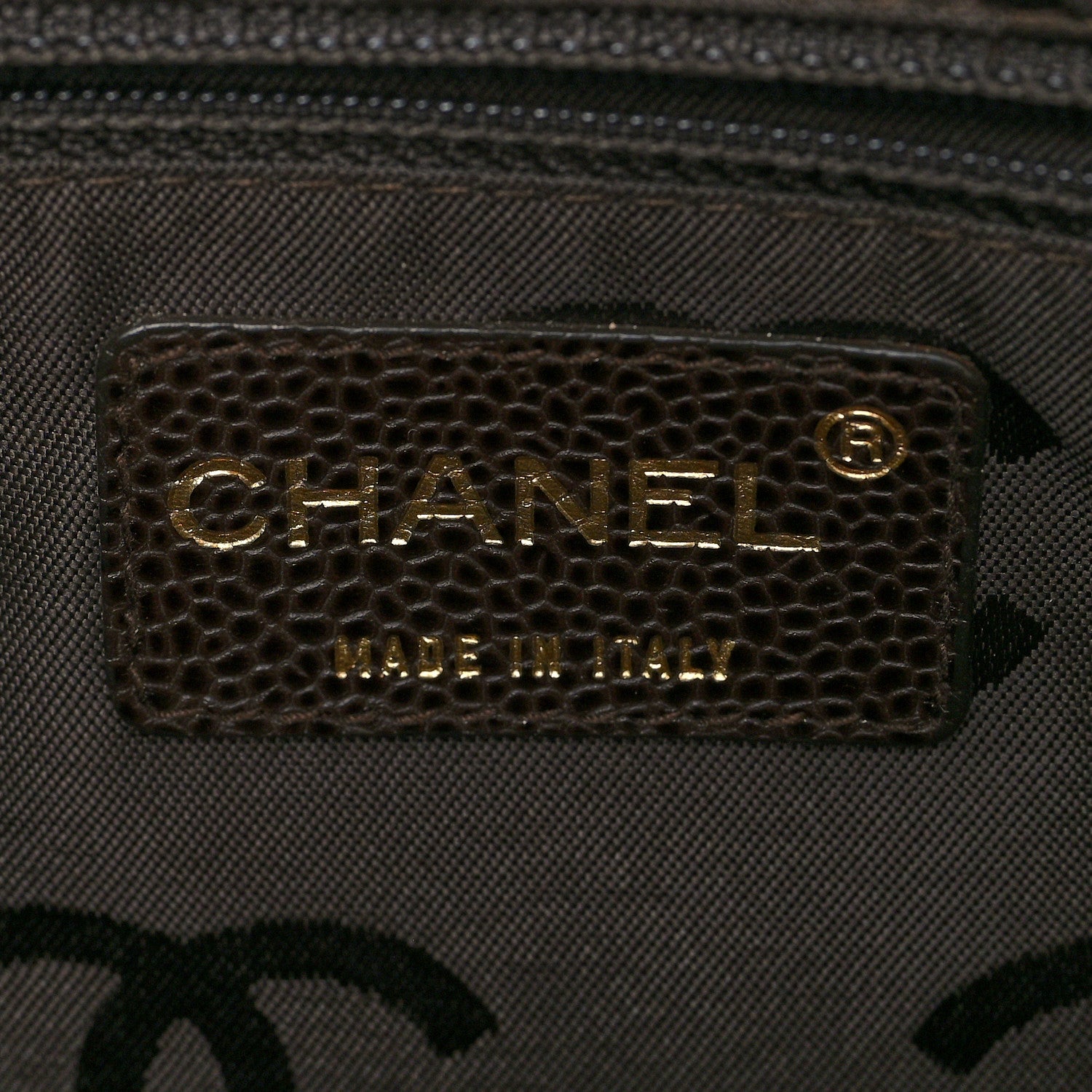 Chanel Caviar Chocolate Bar Quilted Shoulder Bag Dark Brown 5 of 8