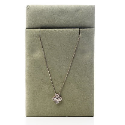 Van Cleef & Arpels 18K Rose Gold Vintage Alhambra Pendant Necklace 7 of 8