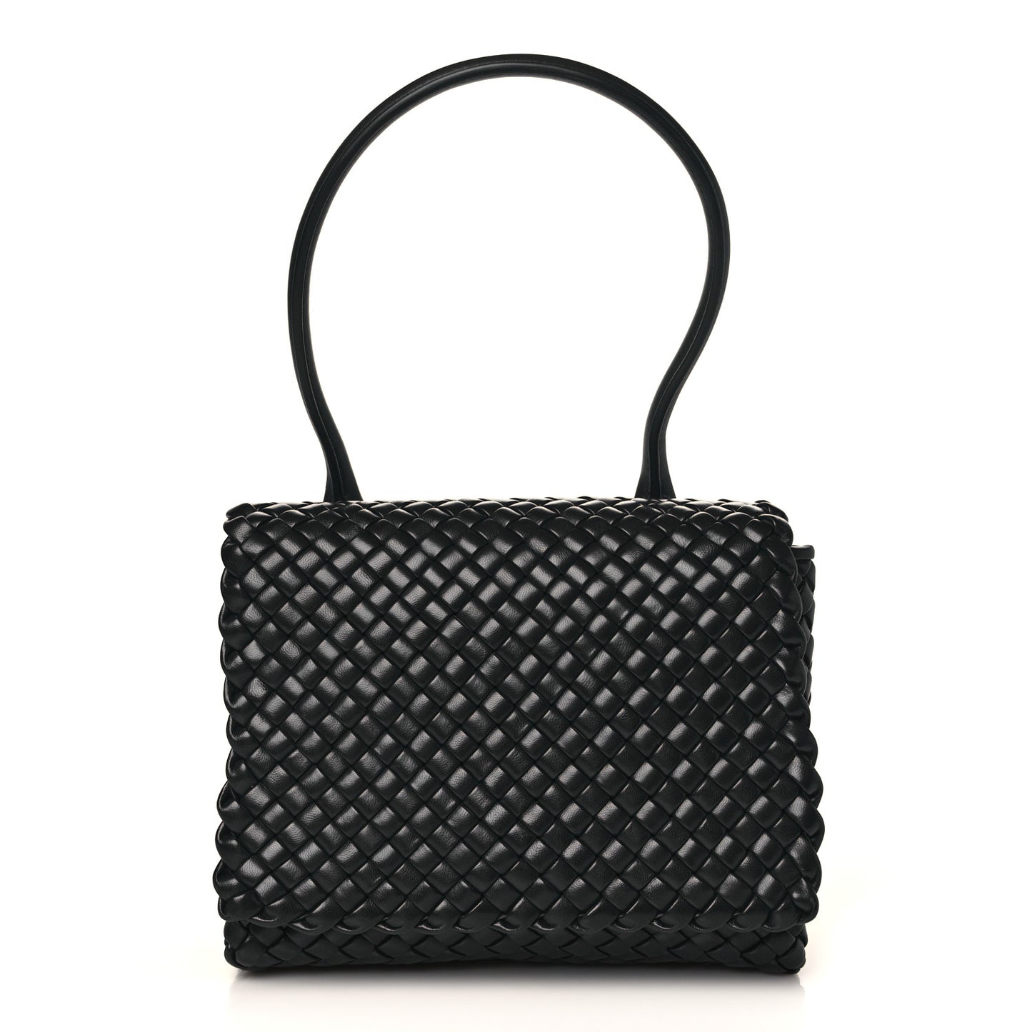 Nappa Intrecciato Patti Top Handle Bag Space