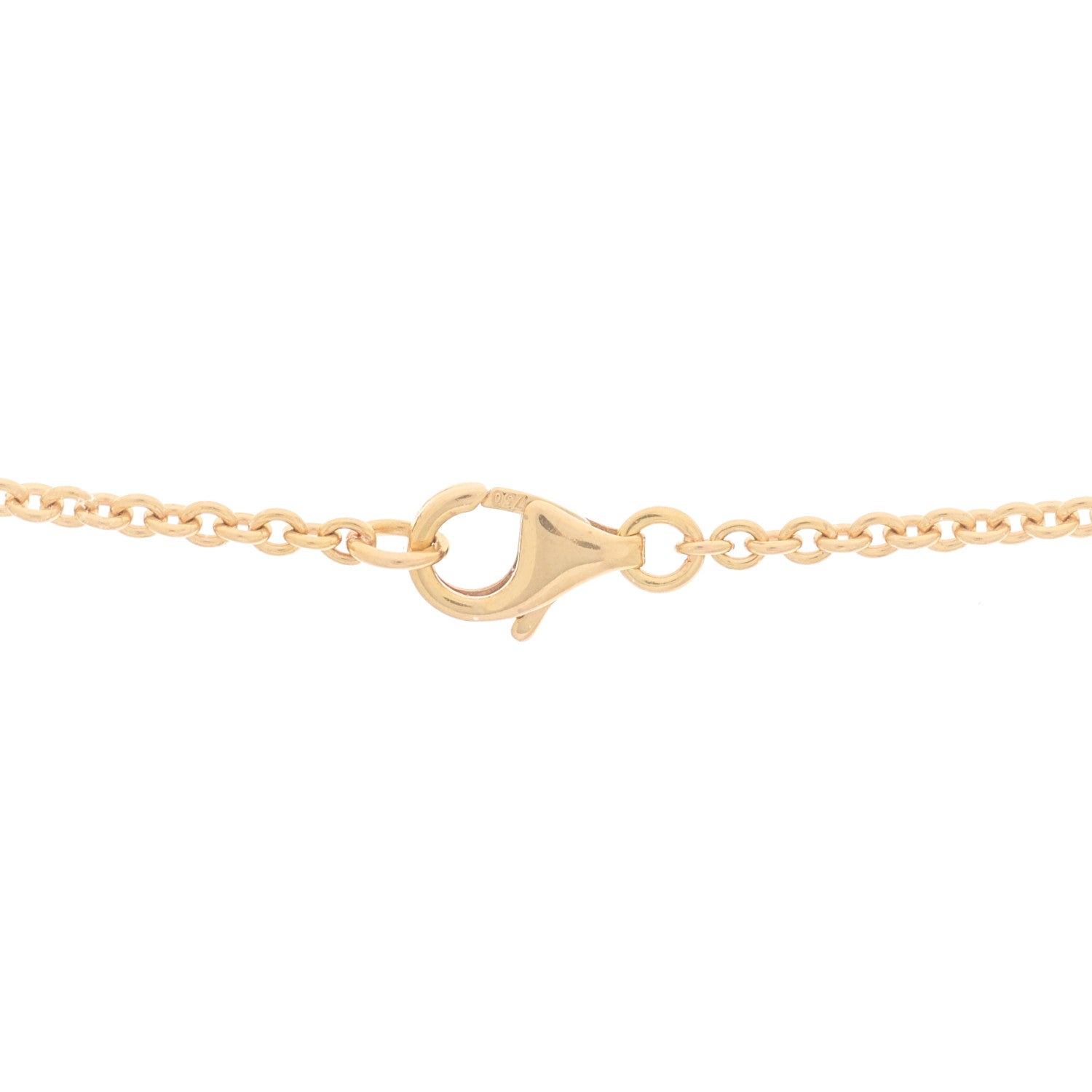 Cartier 18K Pink Gold Interlocking LOVE Necklace 4 of 6