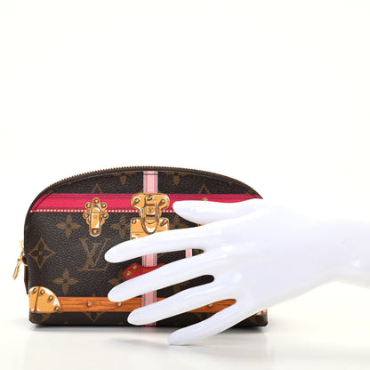 Louis Vuitton Monogram Summer Trunks Cosmetic Pouch PM 2 of 6