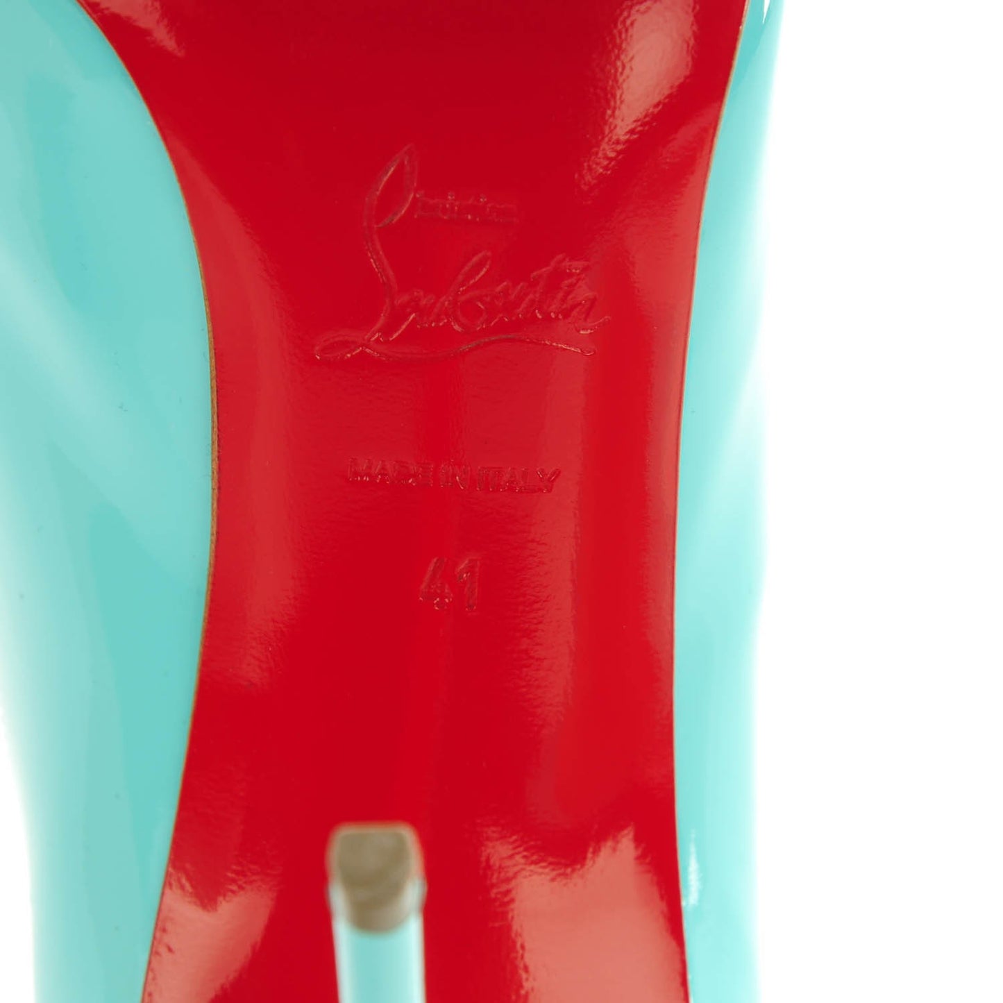 Patent Pigalle Follies 100 Pumps 41 Opaline