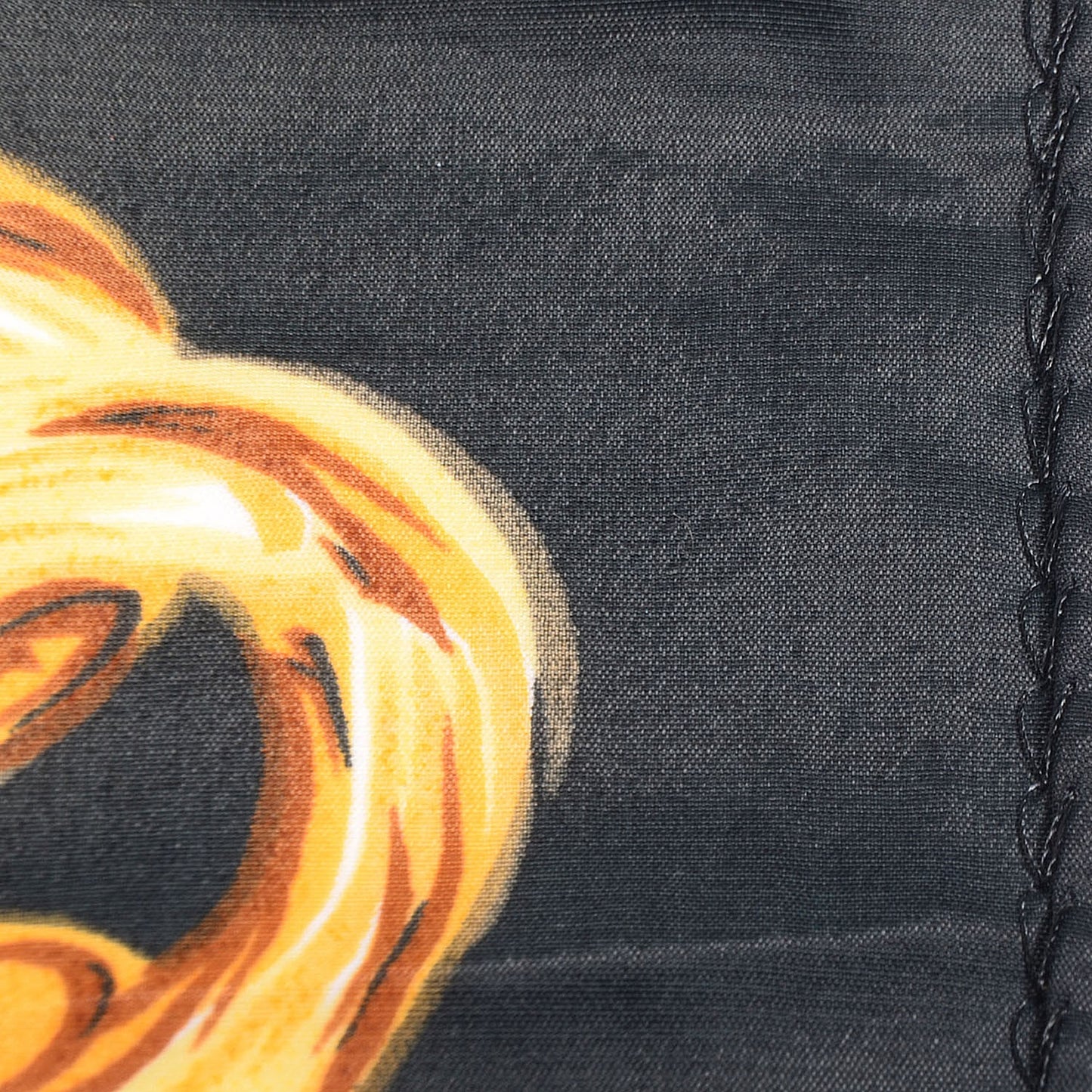 Silk 31 Rue Cambon Scarf Black Gold