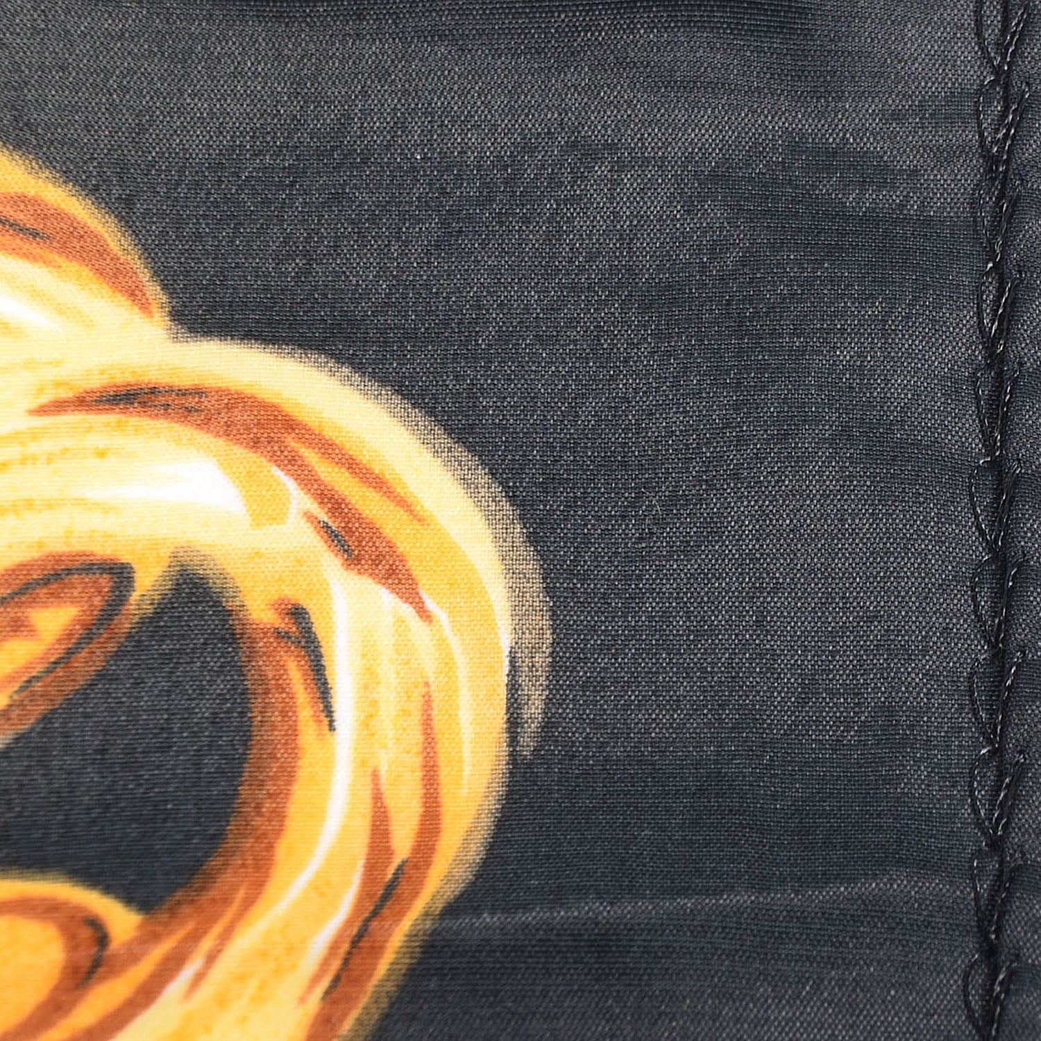 Chanel Silk 31 Rue Cambon Scarf Black Gold 1 of 6