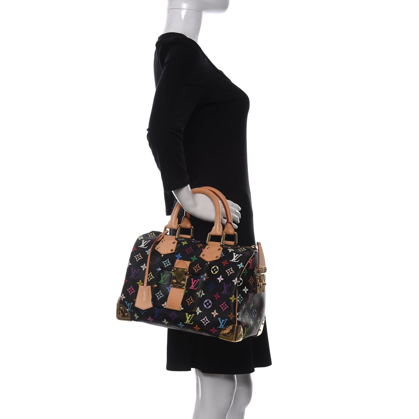Monogram Multicolor Speedy 30 Black