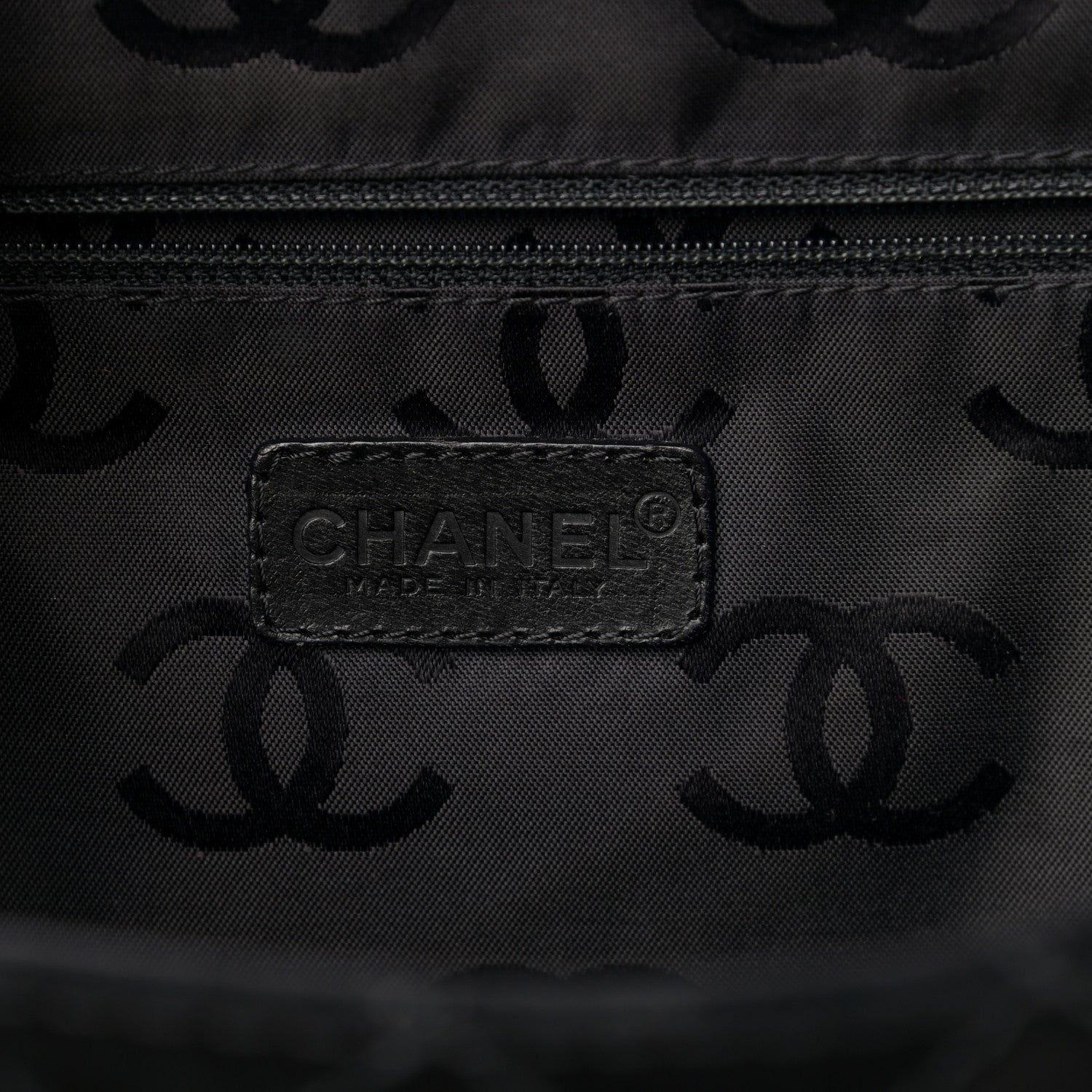 Chanel Suede Stitched Single Flap Black 8 of 16