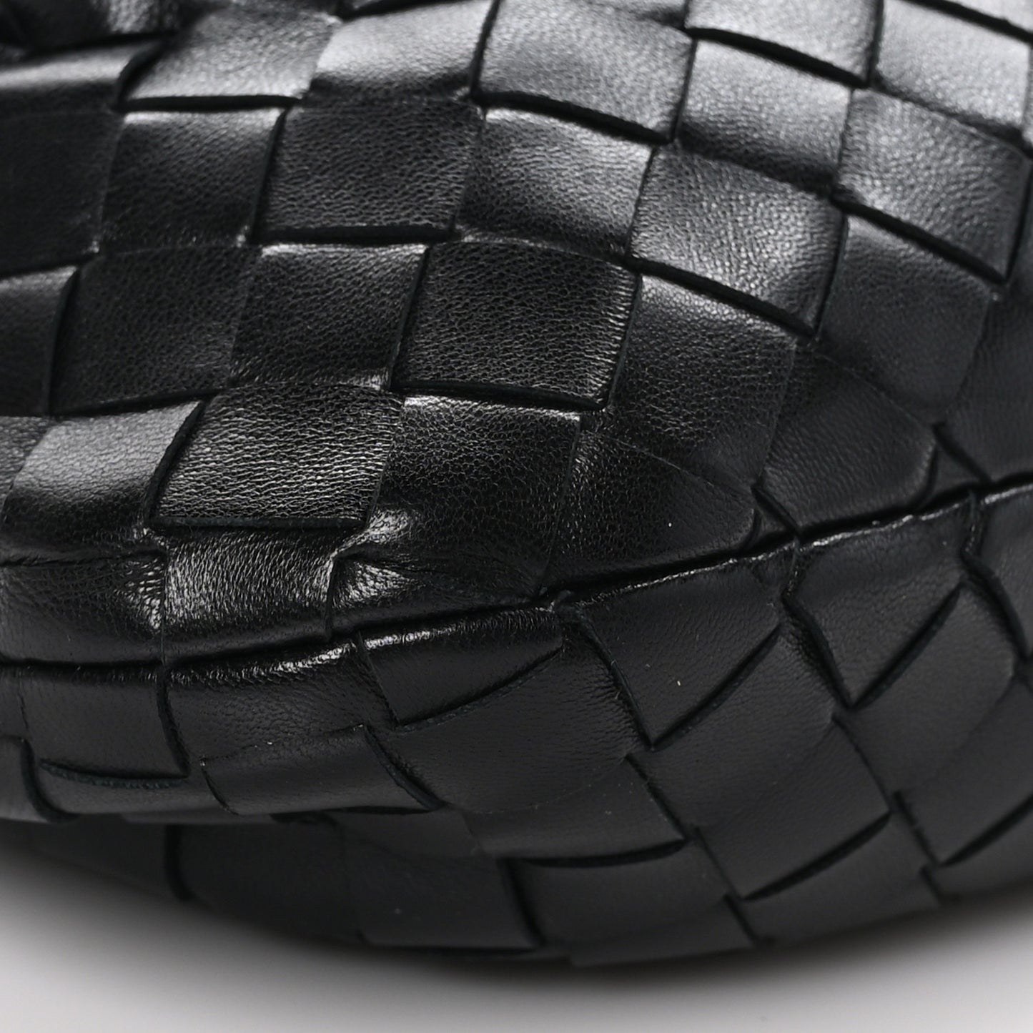 BOTTEGA VENETA Nappa Intrecciato Mini Jodie Black