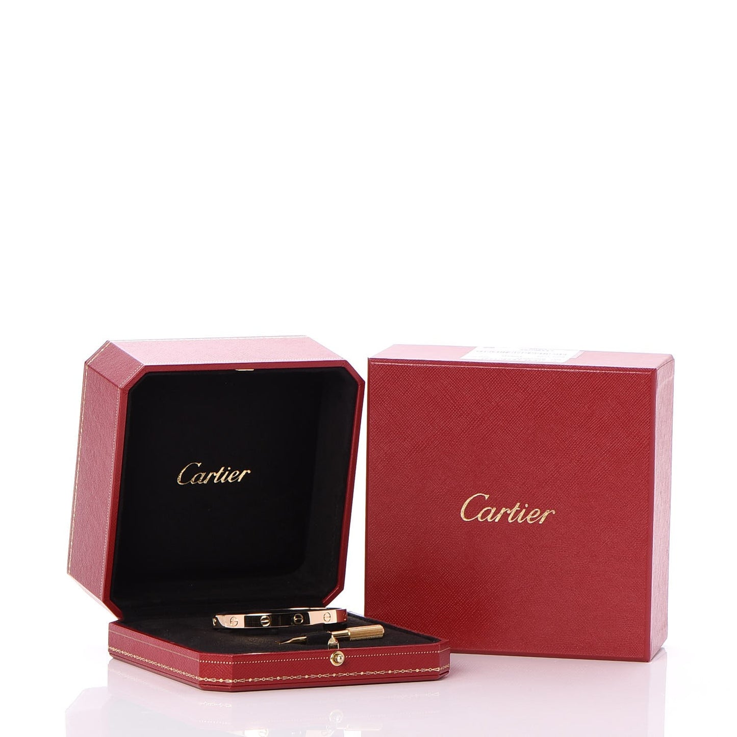 18K Yellow Gold LOVE Bracelet 17