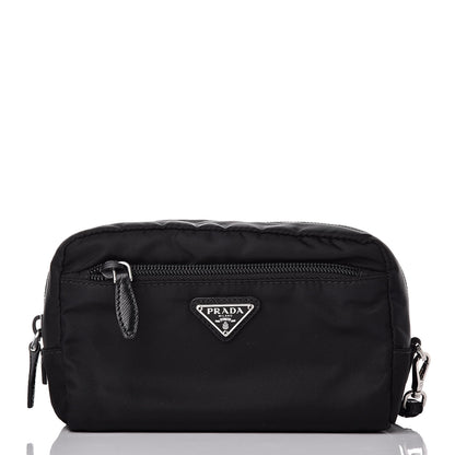 Prada Tessuto Nylon Wristlet Black 1 of 9