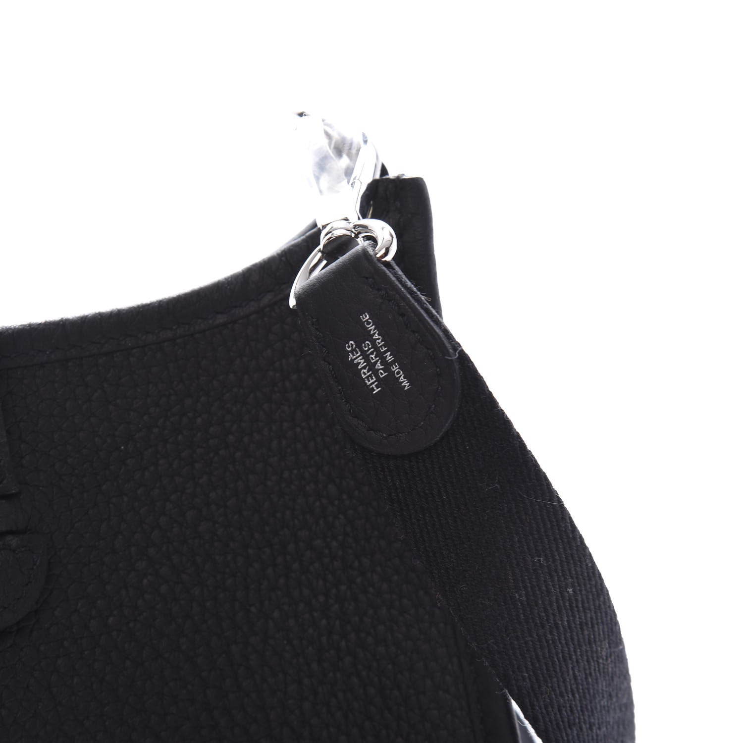 Hermes Taurillon Clemence Evelyne TPM Black 9 of 11