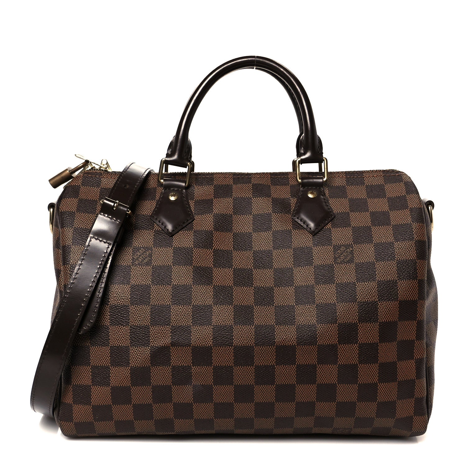 Louis Vuitton Damier Ebene Speedy Bandouliere 30 1 of 11