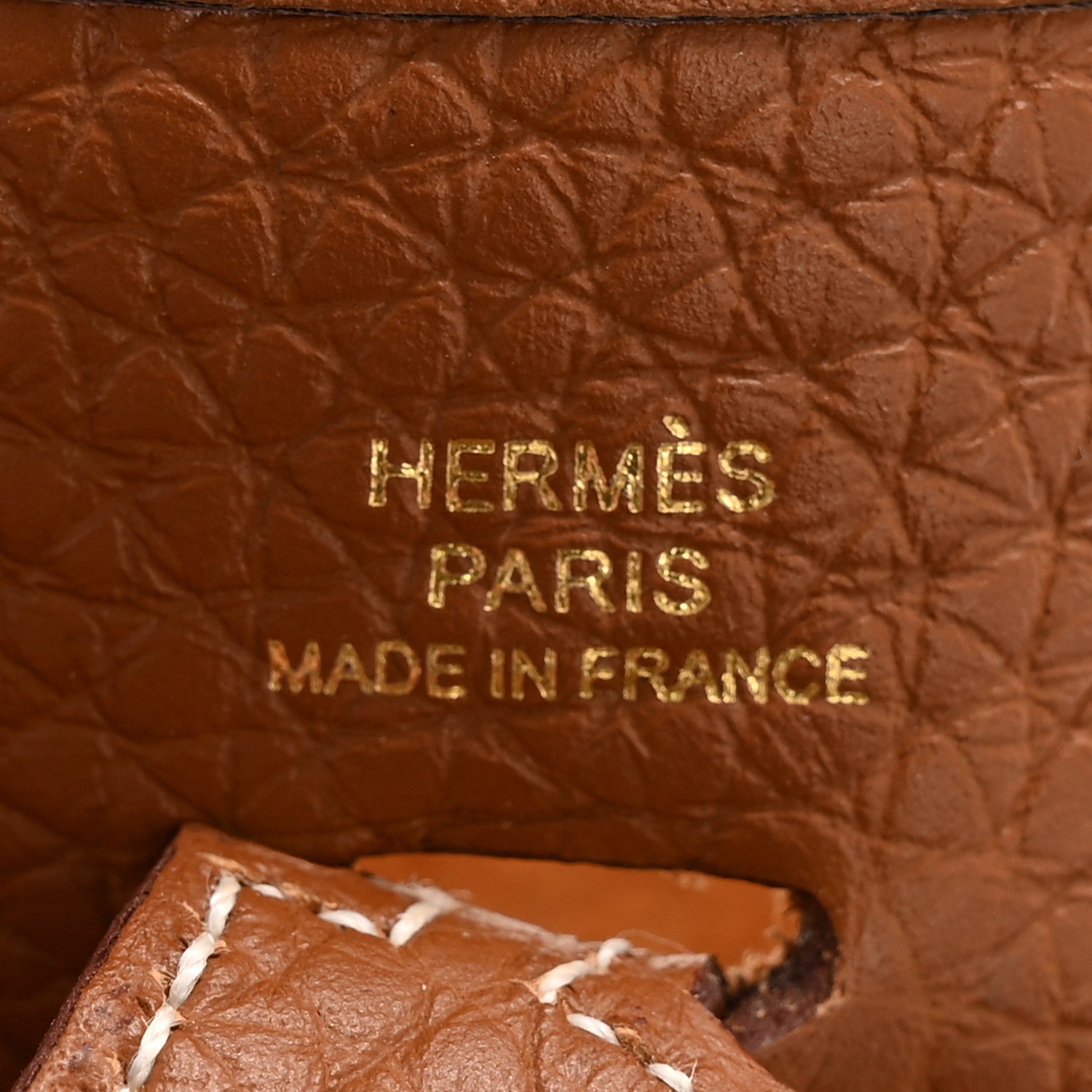 Hermes Taurillon Clemence Evelyne TPM Gold 6 of 12