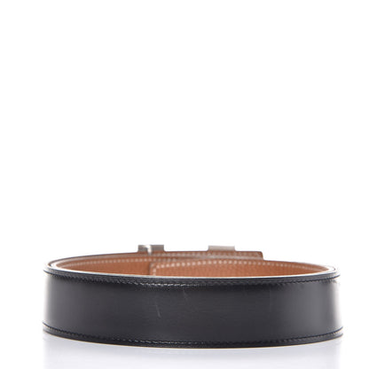 Hermes Box Togo 32mm H Belt 85 Black Gold 3 of 9