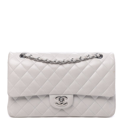 Chanel Lambskin Quilted Medium Double Flap White 1 of 15